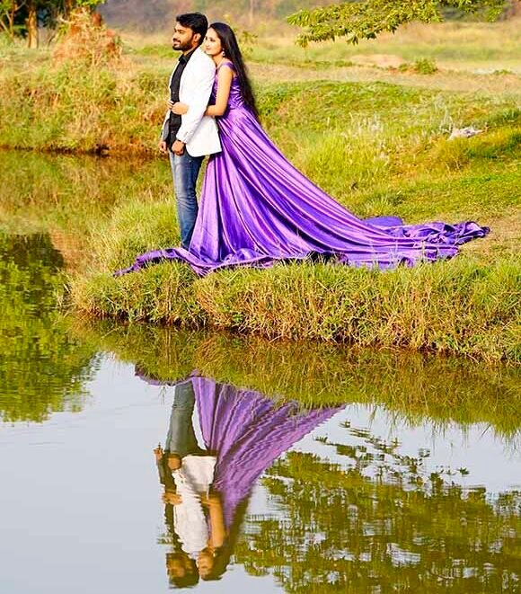 infinity-gown-for-prewedding-shoot-bangalore